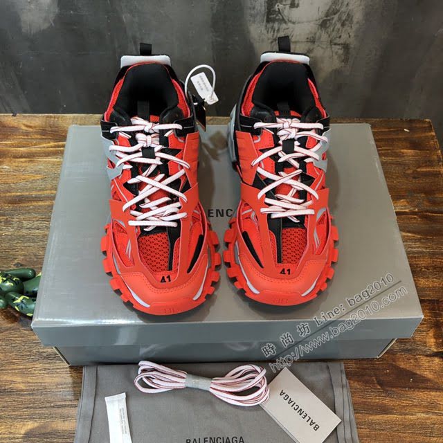 Balenciaga經典款男女鞋 巴黎世家頂級版本三代復古運動姥爺鞋 3代Triple-S 3.0 Balenciaga情侶款老爹鞋  hdbl1165